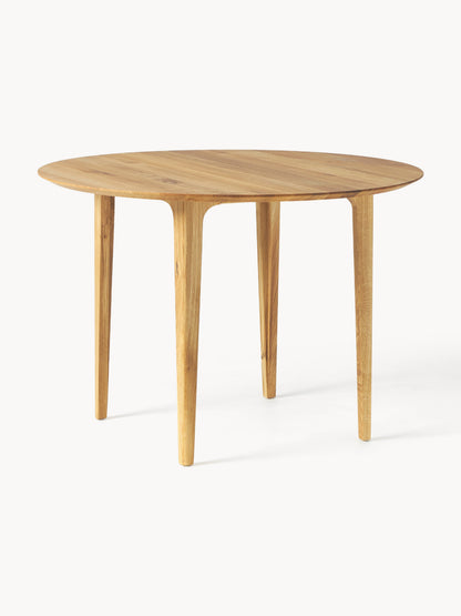 Archie Round Oak Dining Table, Ø 110 cm