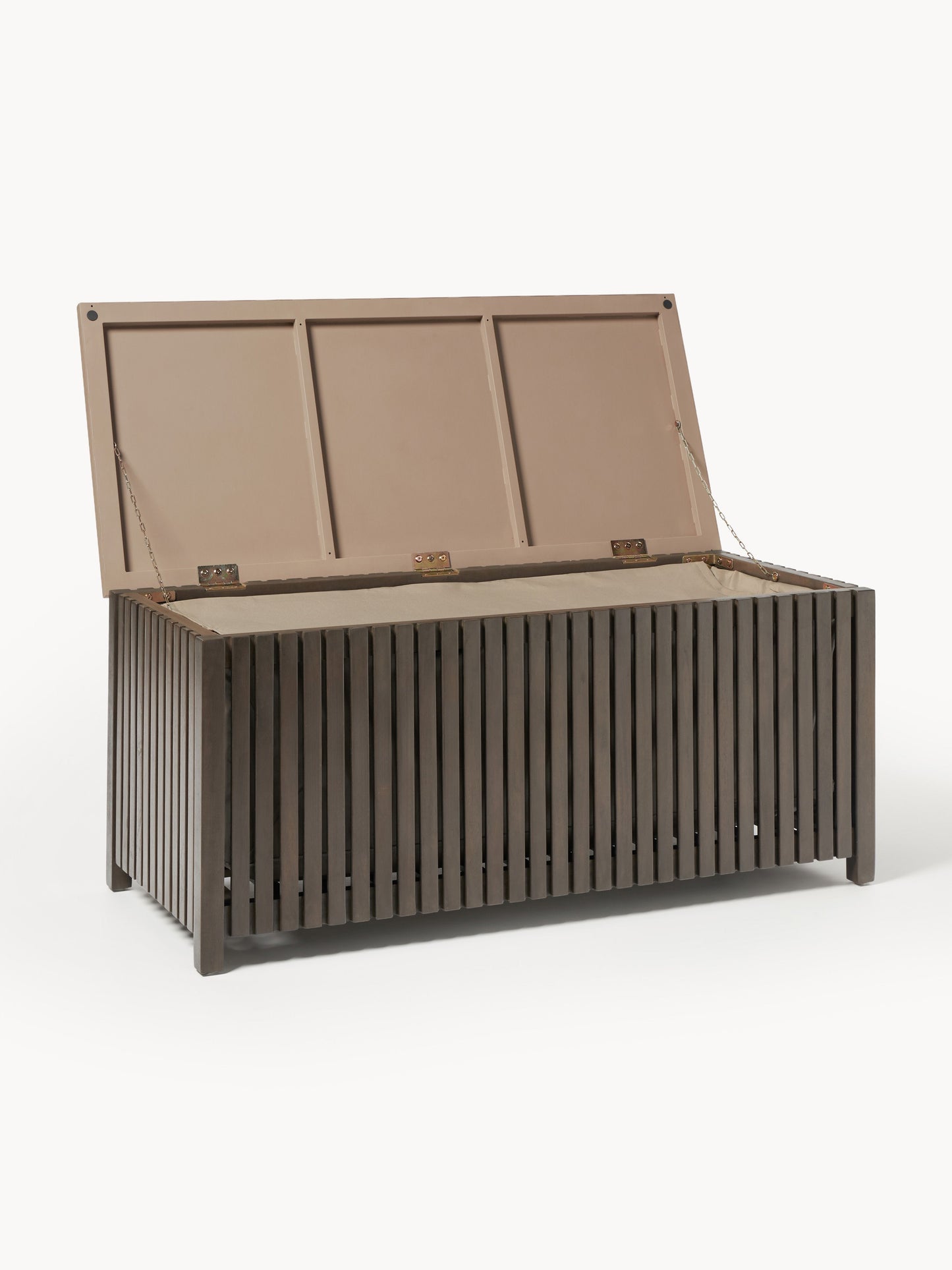 Arkin Garden Storage Box with Insert, Acacia Wood, W 129 cm