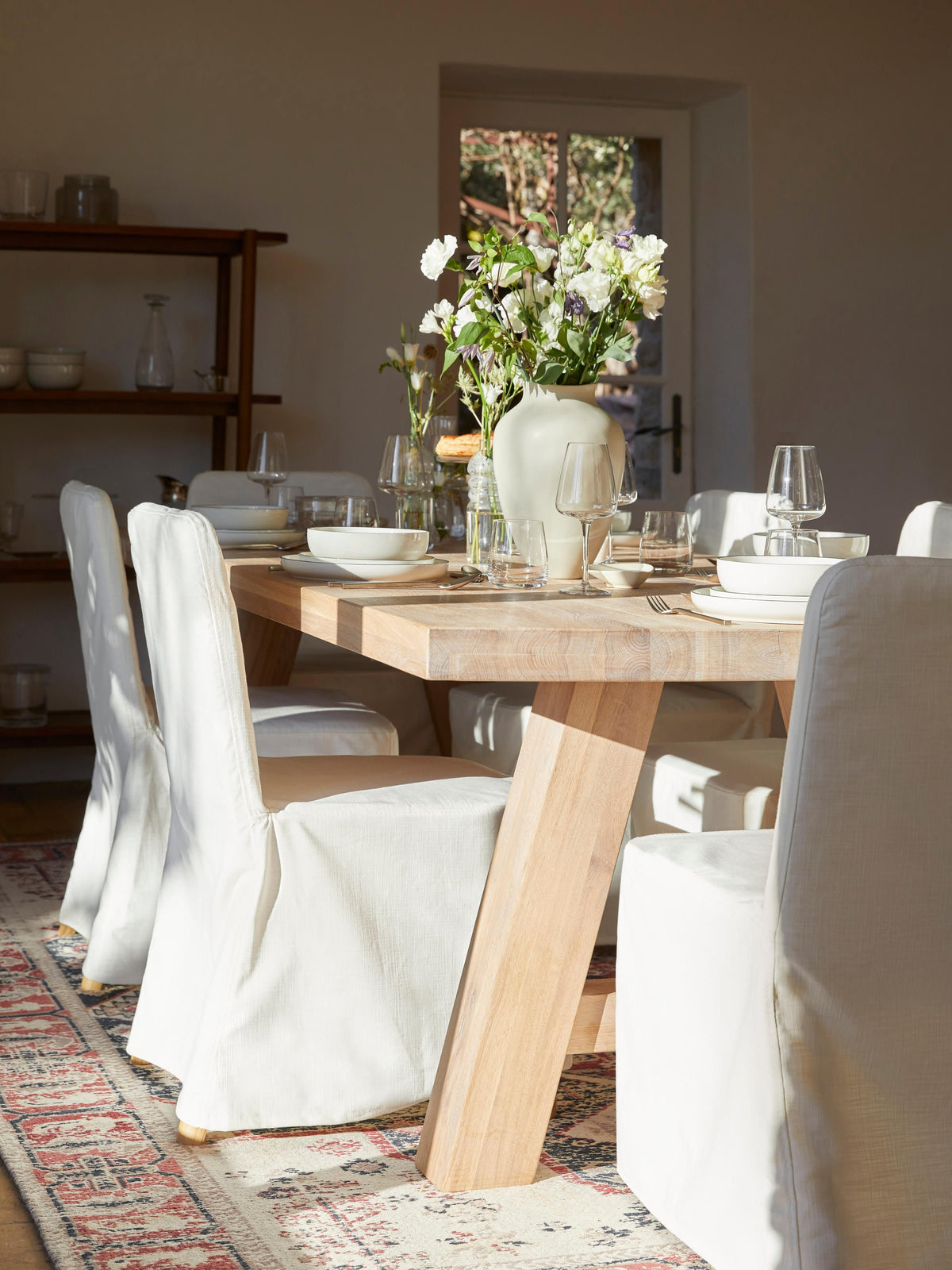 Ashton Oak Dining Table, in Various Sizes