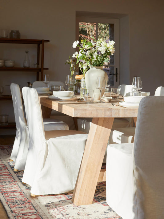Ashton Oak Dining Table, in Various Sizes