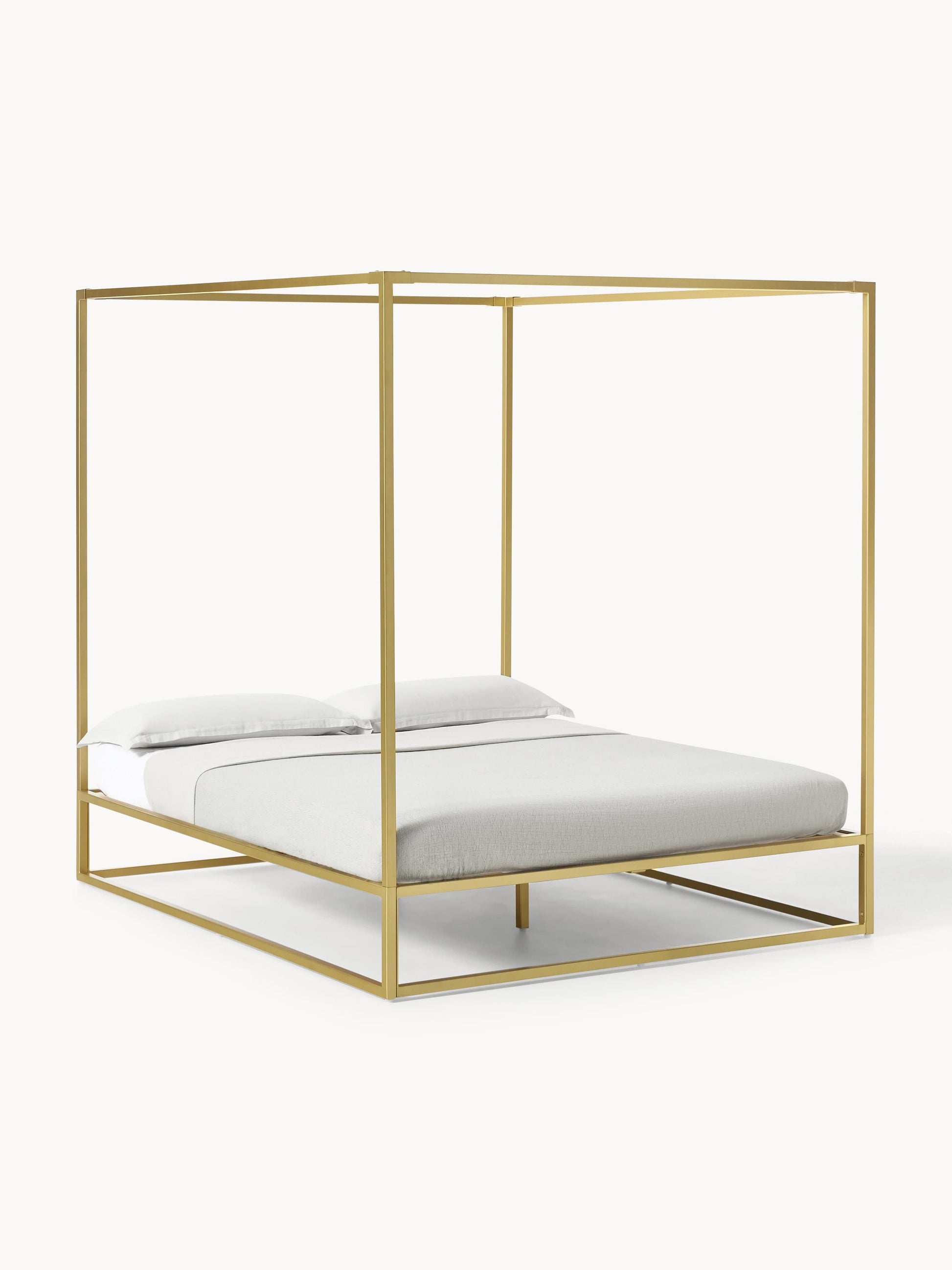 Belle Metal Four-Poster Bed