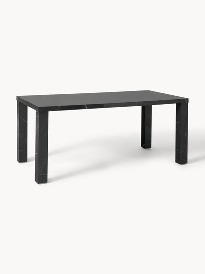 Carl Dining Table, Marble Look, 180 x 90 cm