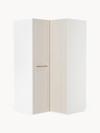 Charlotte Corner Wardrobe, Modular, 115 cm Wide