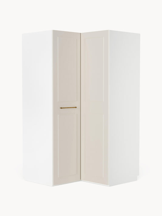 Charlotte Corner Wardrobe, Modular, 115 cm Wide