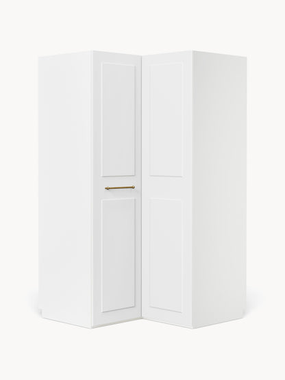 Charlotte Corner Wardrobe, Modular, 115 cm Wide