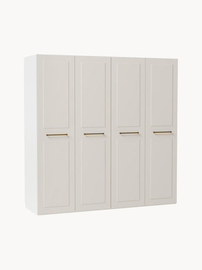 Charlotte Hinged-Door Wardrobe, Modular, 200 cm Wide, in Various Sizes