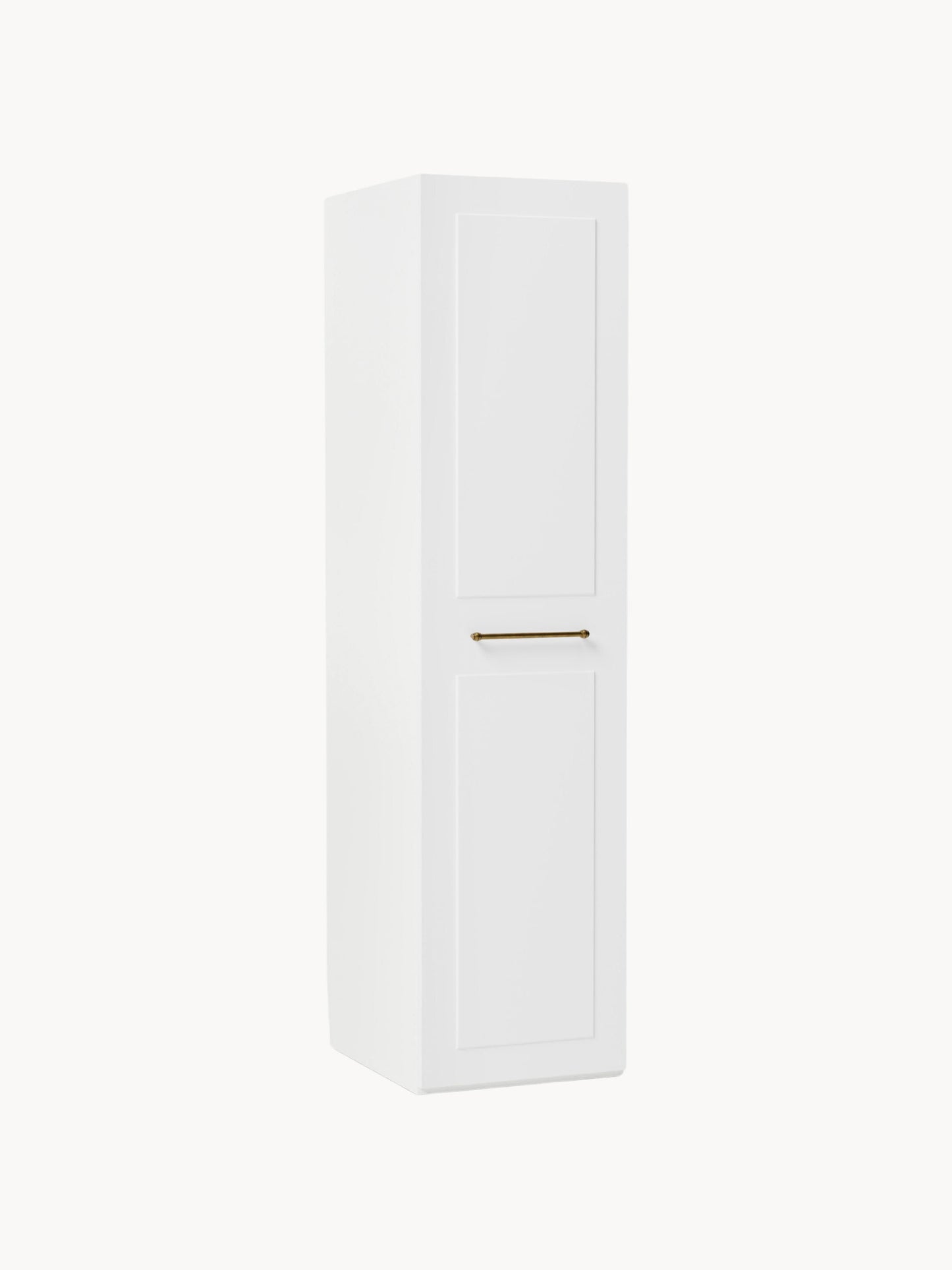 Charlotte Hinged-Door Wardrobe, Modular, 50 cm Wide, in Various Sizes