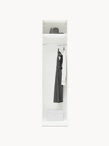 Charlotte Hinged-Door Wardrobe, Modular, 50 cm Wide, in Various Sizes