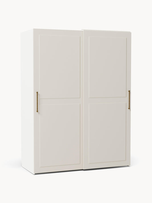 Charlotte Sliding-Door Wardrobe, Modular, 150 cm Wide, in Various Sizes