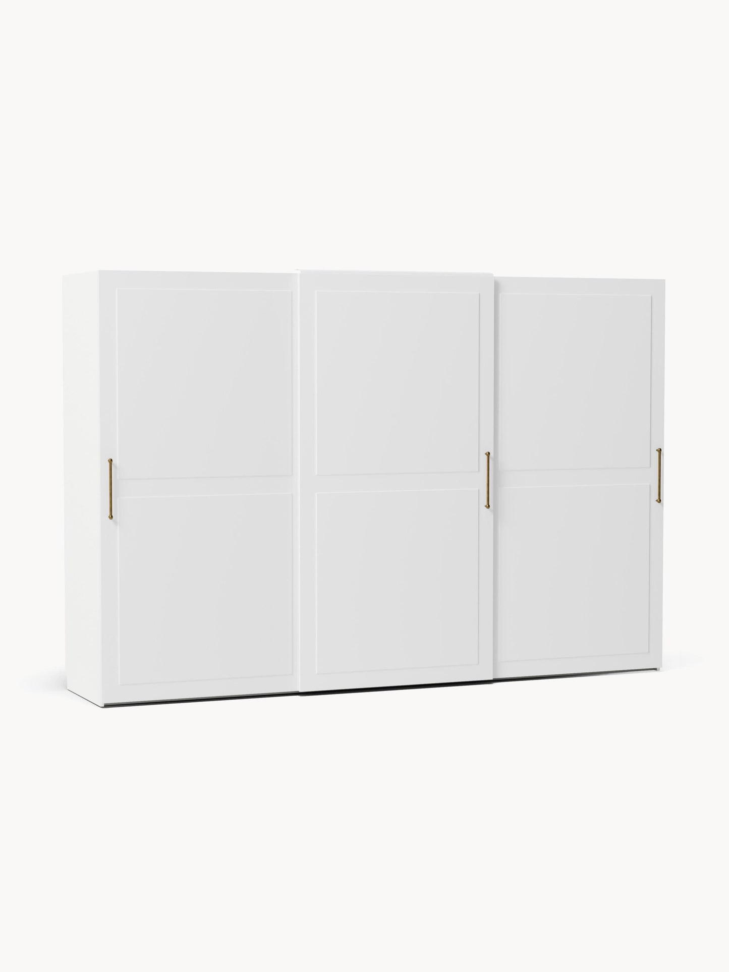 Charlotte Sliding-Door Wardrobe, Modular, 300 cm Wide, in Various Sizes