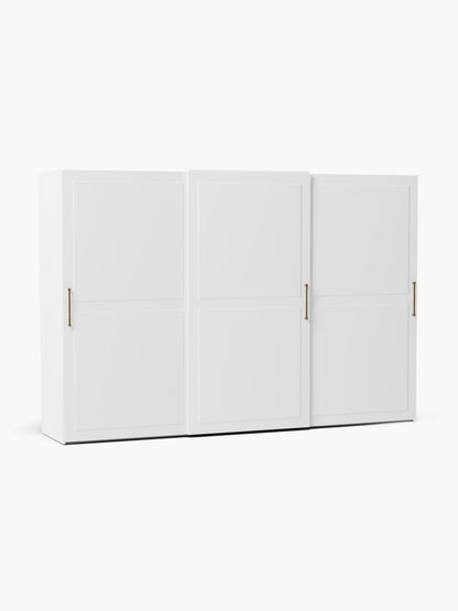 Charlotte Sliding-Door Wardrobe, Modular, 300 cm Wide, in Various Sizes