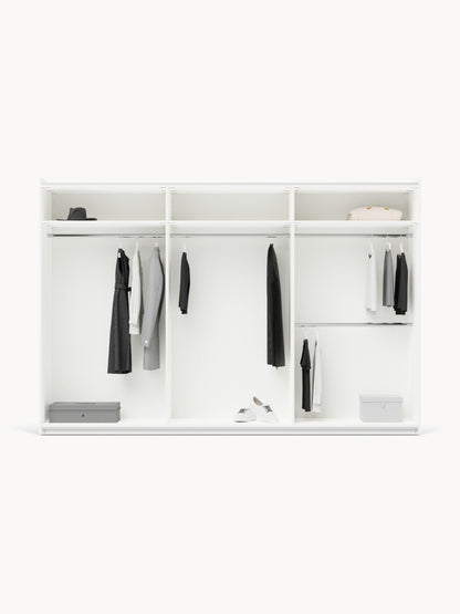 Charlotte Sliding-Door Wardrobe, Modular, 300 cm Wide, in Various Sizes