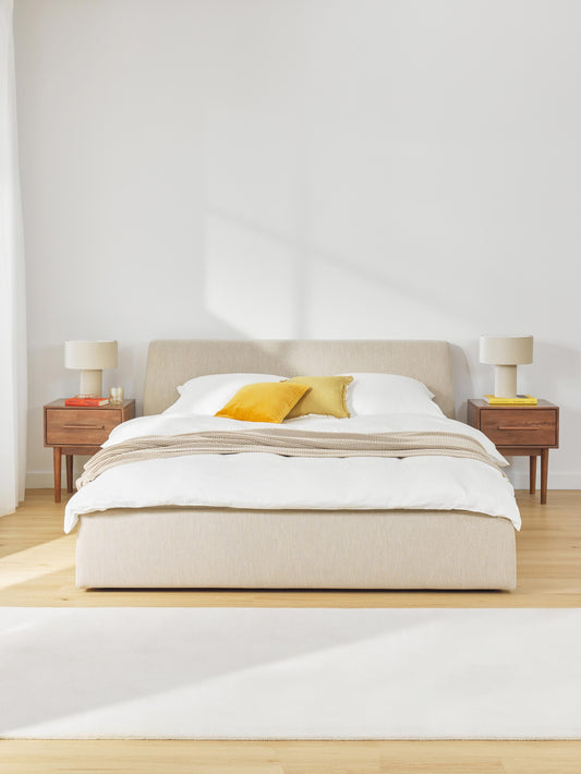 Cloud Storage Bed, Upholstered