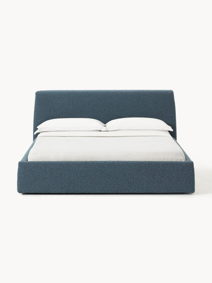 Cloud Upholstered Bed, Bouclé