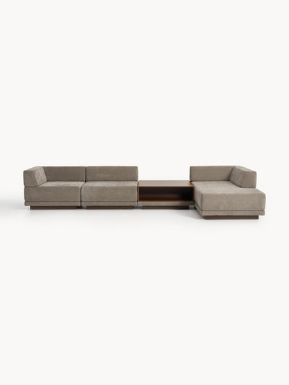 Colin Modular 4-Seater Corner Sofa with Coffee Table