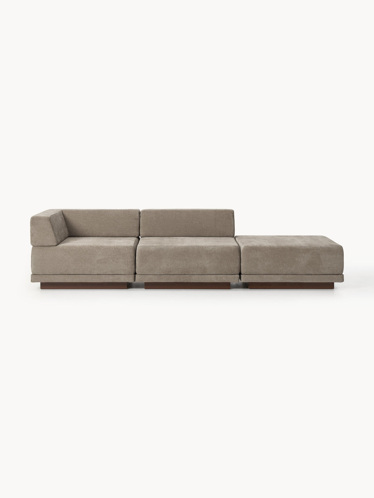 Colin Modular Sofa with Ottoman, 4-Seater