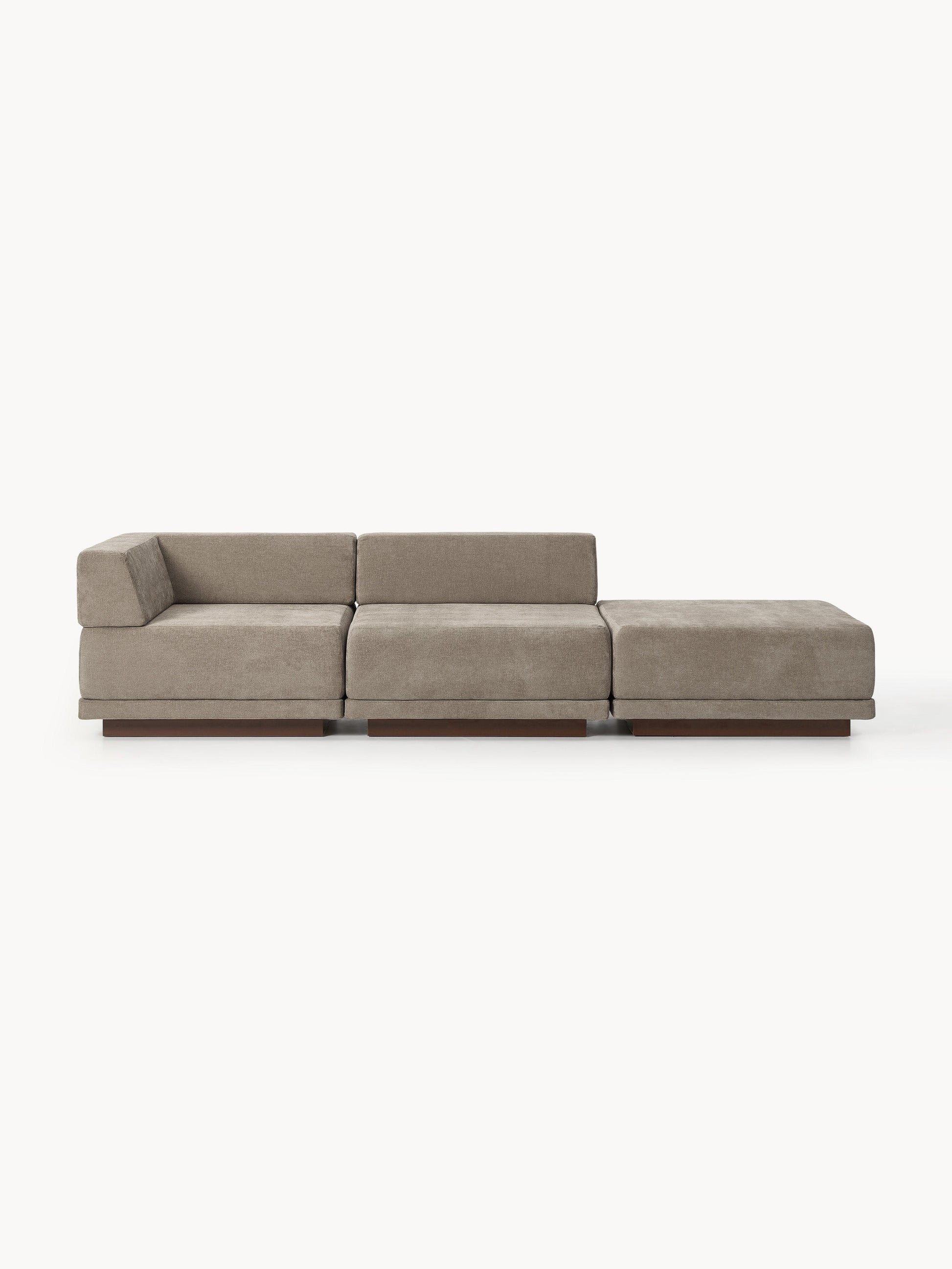 Colin Modular Sofa with Ottoman, 4-Seater