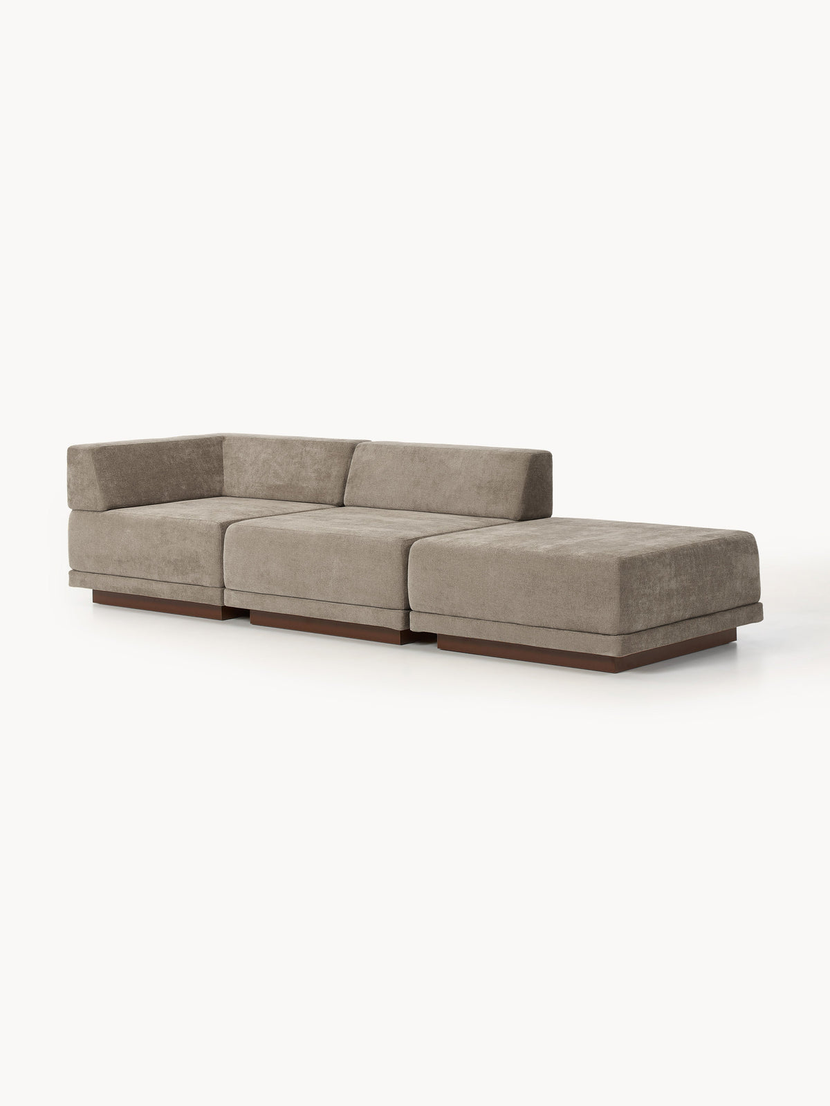 Colin Modular Sofa with Ottoman, 4-Seater