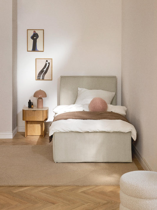 Dream Corduroy Single Storage Bed