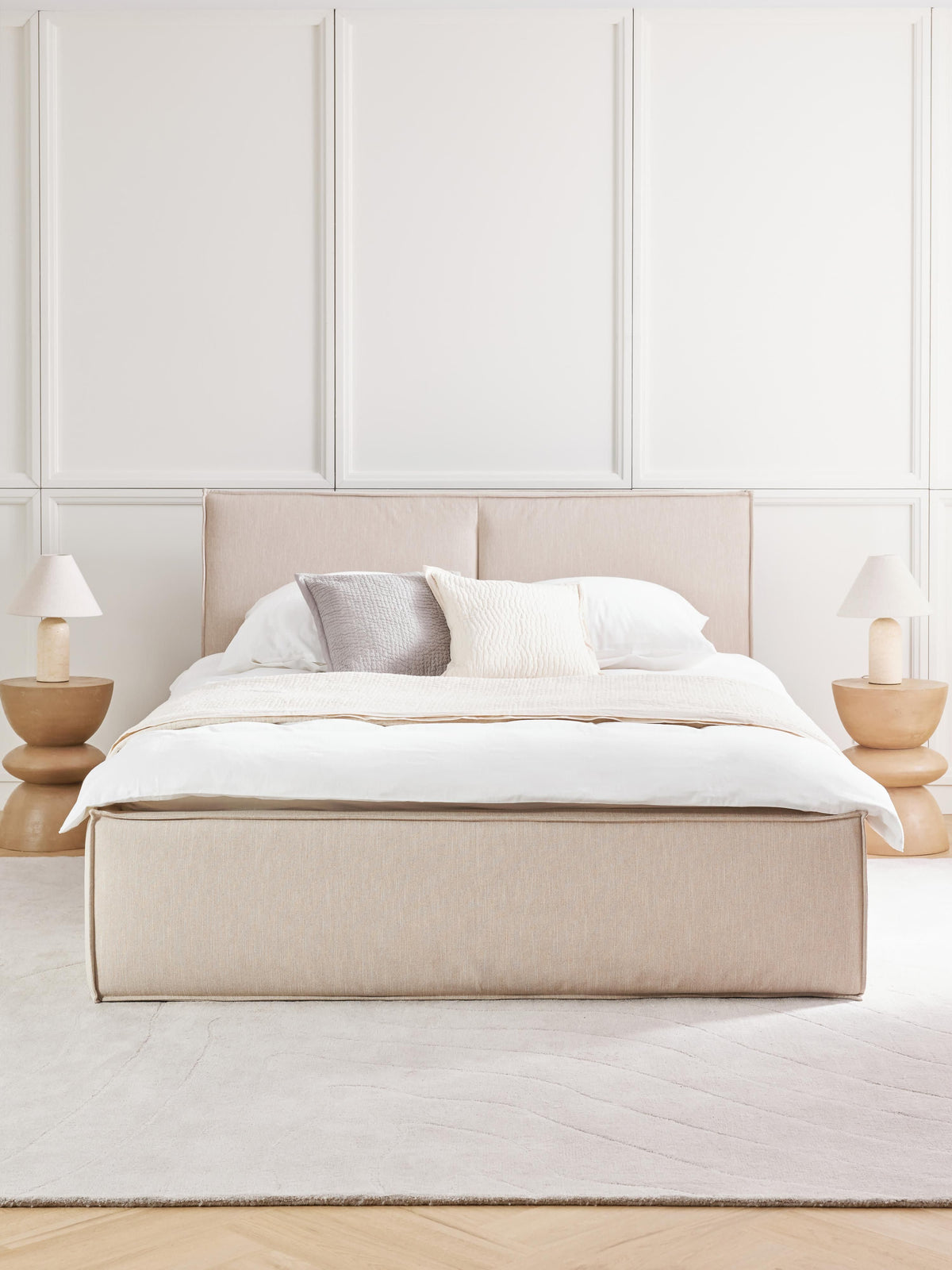 Dream Storage Bed, Upholstered
