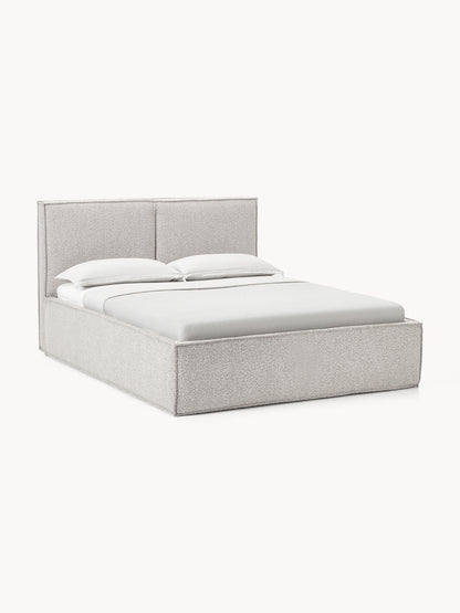 Dream Upholstered Bed, Bouclé