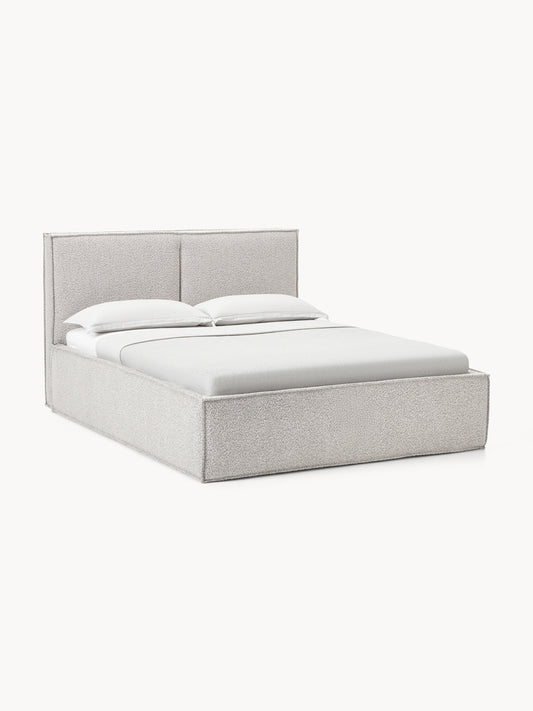 Dream Upholstered Bed, Bouclé