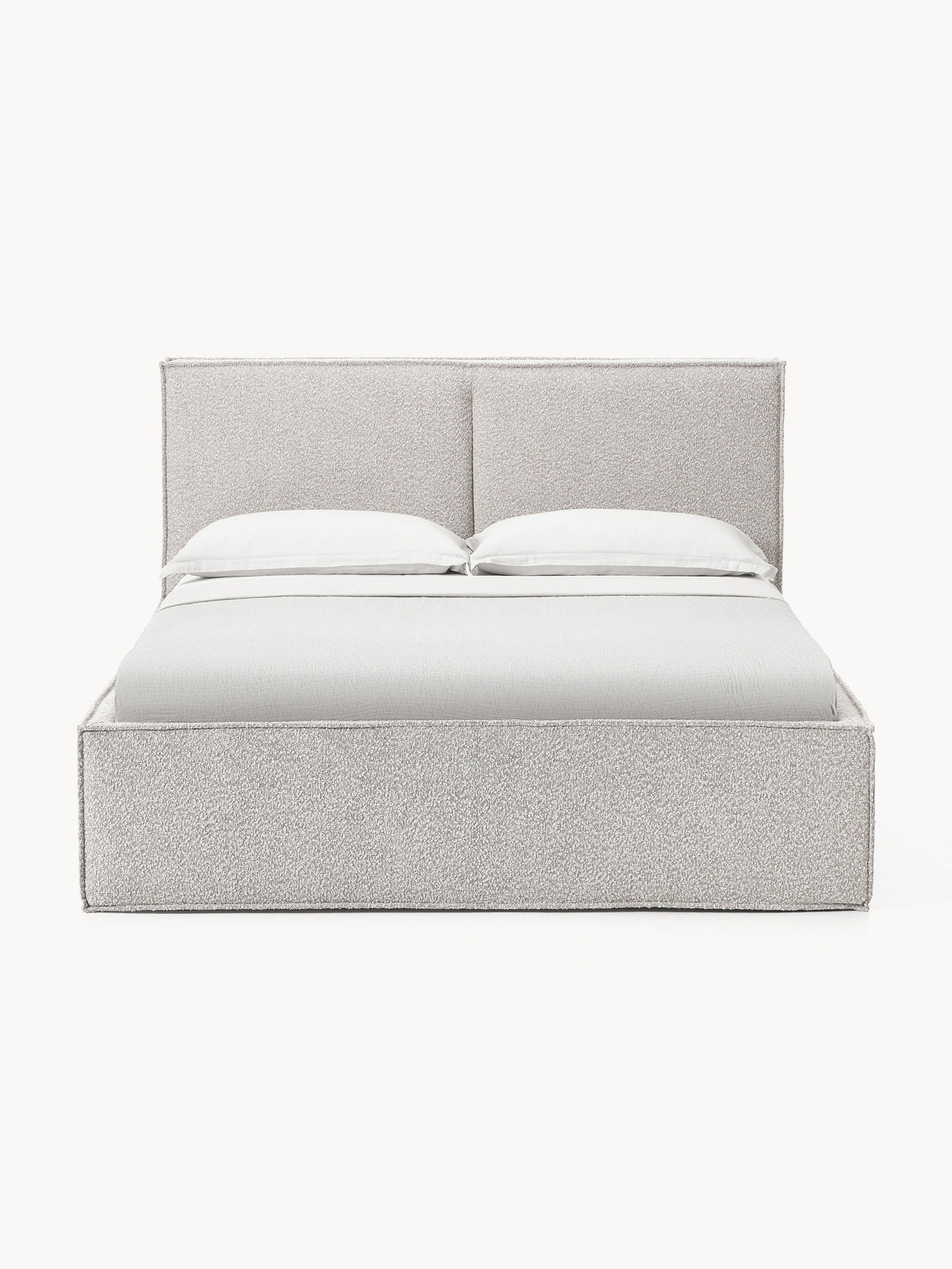 Dream Upholstered Bed, Bouclé