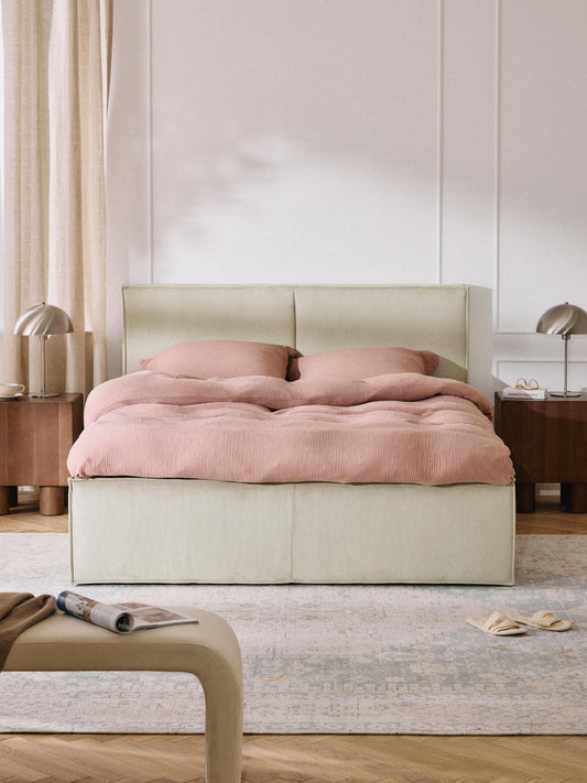 Dream Upholstered Bed, Corduroy