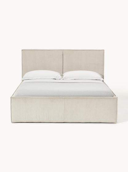 Dream Upholstered Bed, Corduroy