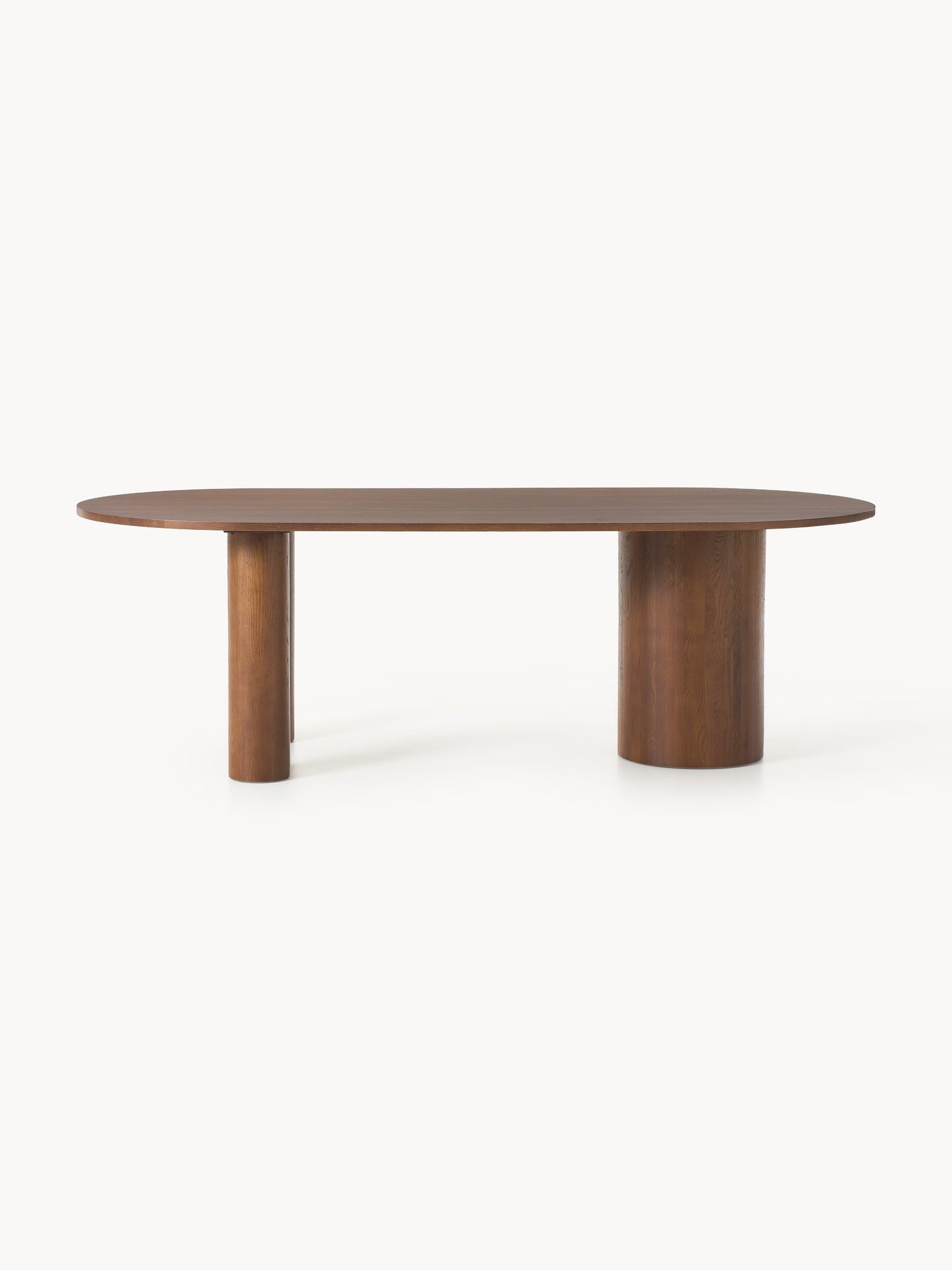 Dunia Oval Oak Dining Table, in Various Sizes
