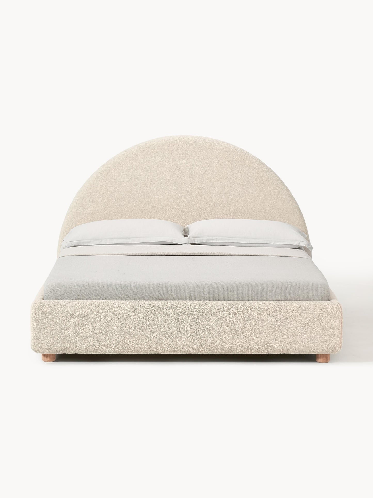 Ebba Upholstered Bed, Teddy