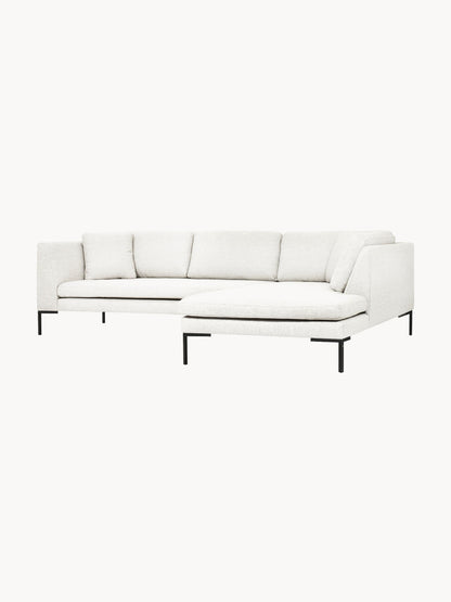 Emma Corner Sofa, Metal Legs