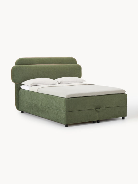 Enrica Box Spring Storage Bed