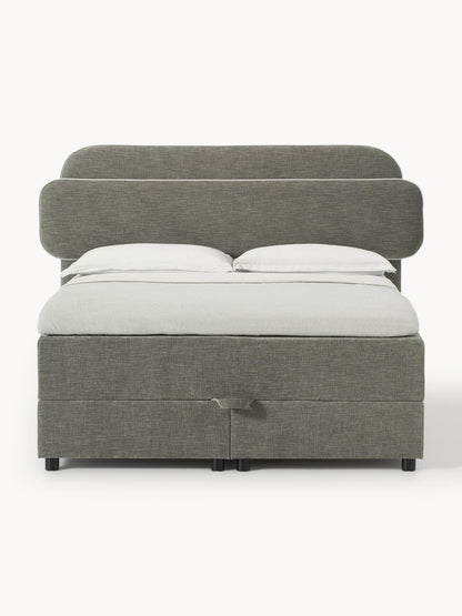 Enrica Box Spring Storage Bed