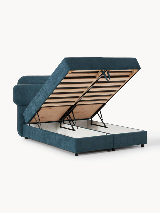 Enrica Box Spring Storage Bed