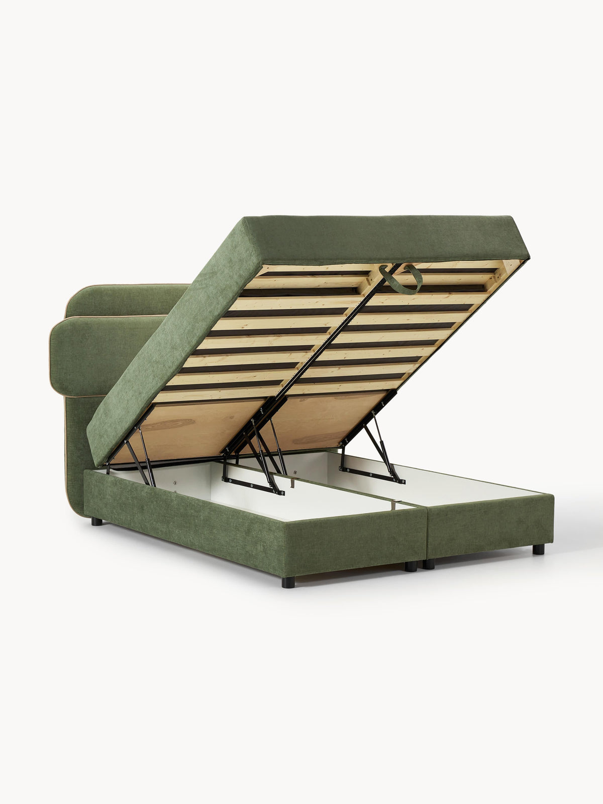 Enrica Box Spring Storage Bed