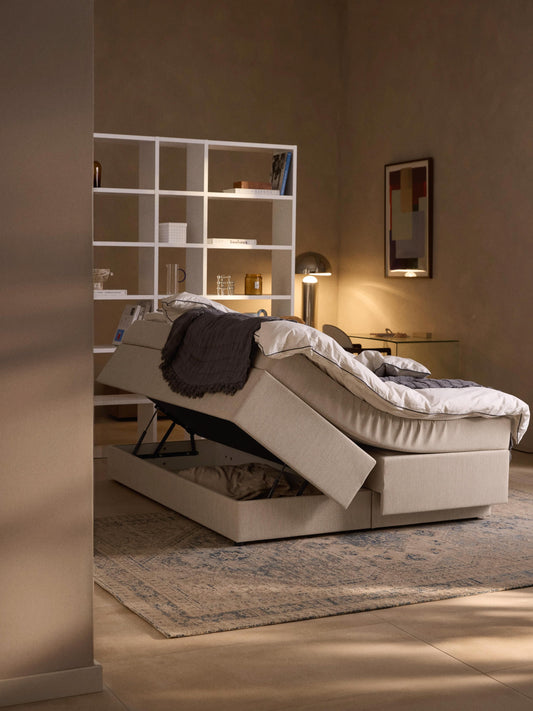 Enya Box Spring Storage Bed