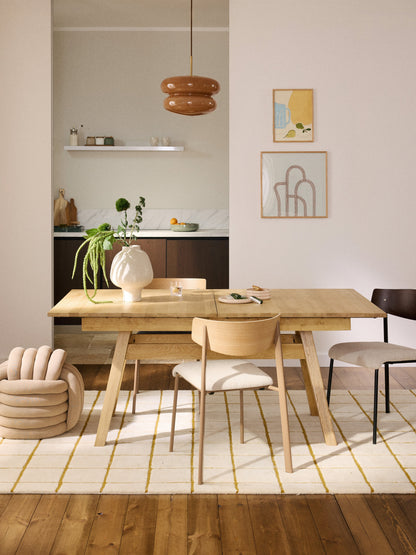 Ethan Extending Dining Table, 180 - 220 x 100 cm