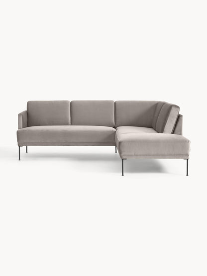 Fluente Corner Sofa, Velvet