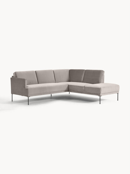 Fluente Corner Sofa, Velvet