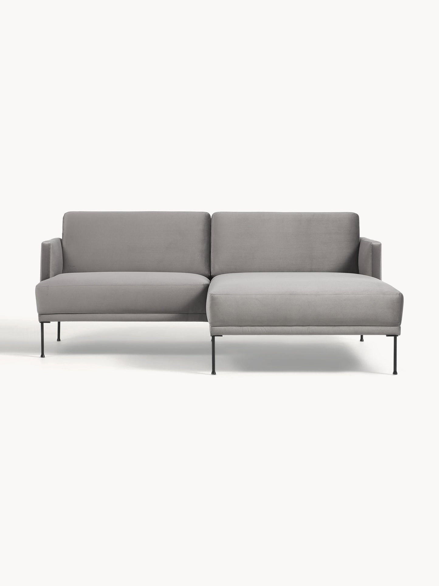 Fluente Small Corner Sofa in Velvet