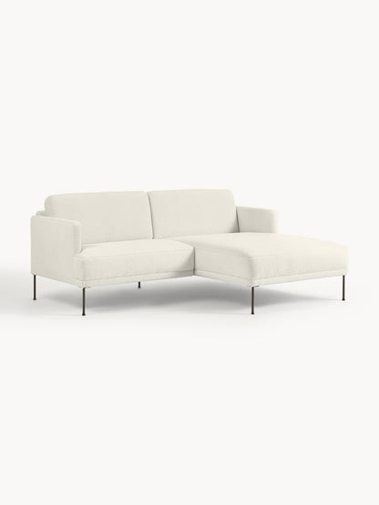 Fluente Small Teddy Fabric Corner Sofa