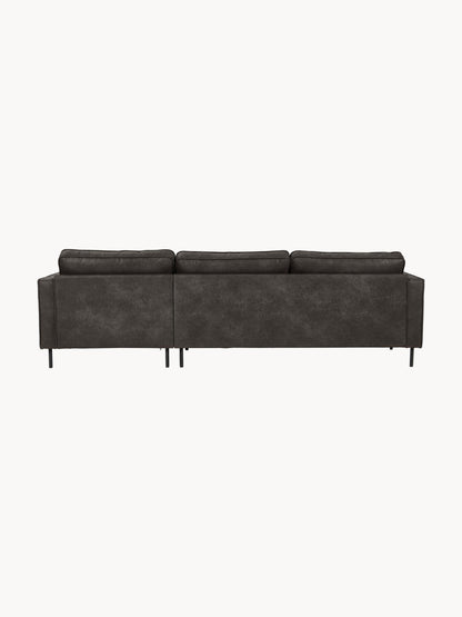 Hunter Corner Sofa, Leather, 3-Seater