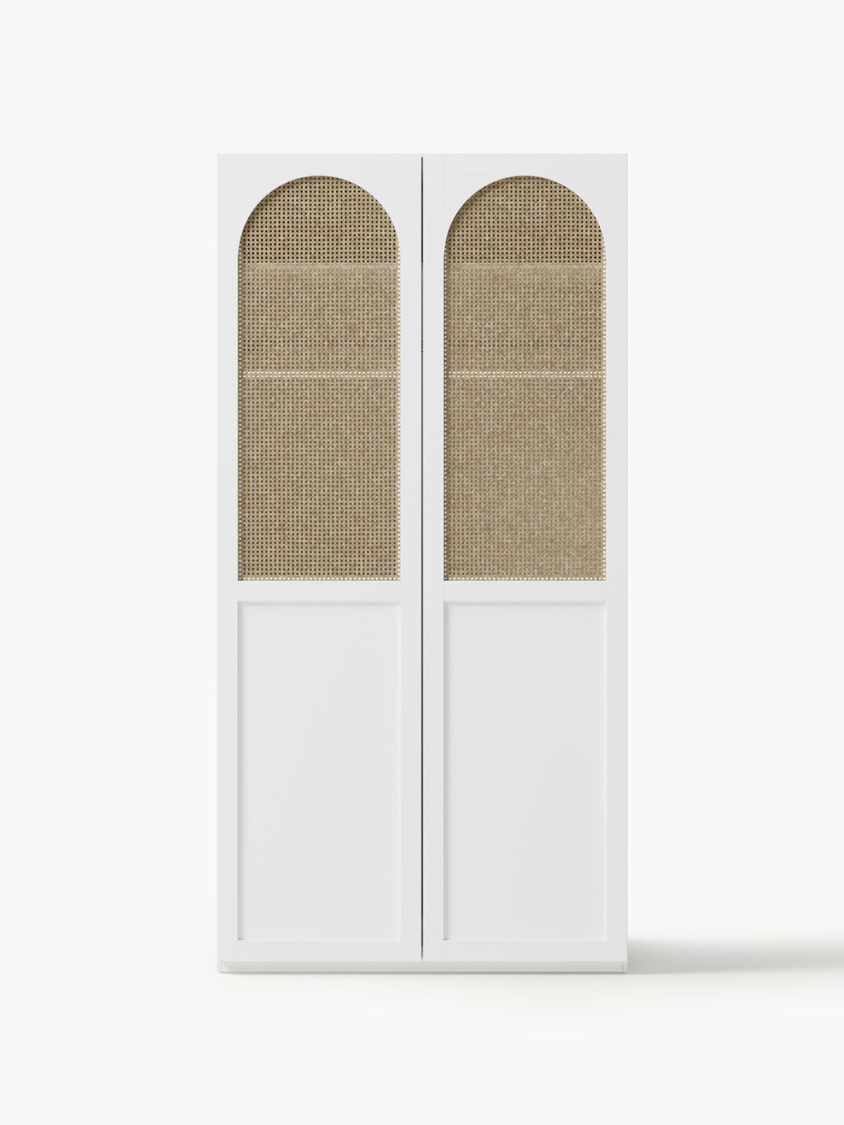 Jeanne Hinged-Door Wardrobe, Modular, 100 cm Wide, in Various Sizes