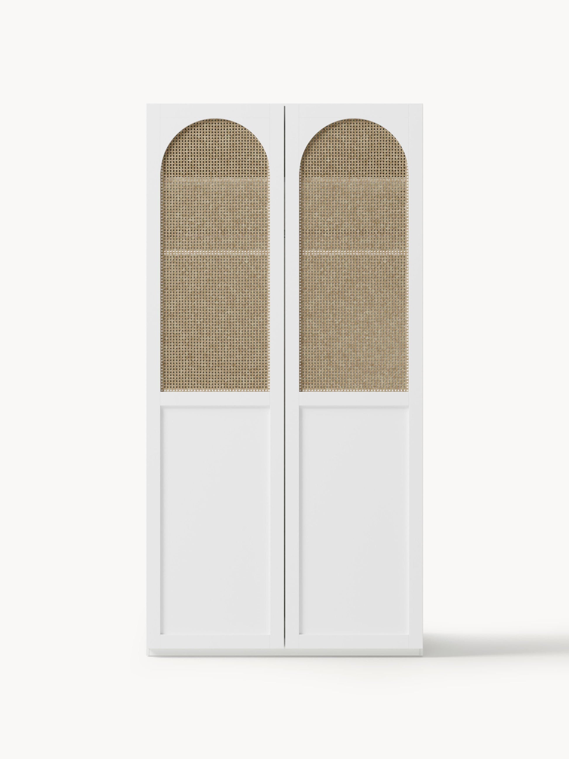 Jeanne Hinged-Door Wardrobe, Modular, 100 cm Wide, in Various Sizes