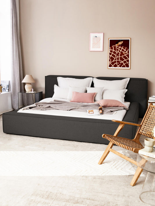 Lennon Bed with Upholstery