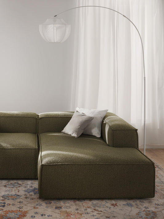 Lennon Bouclé Ottoman Corner Module