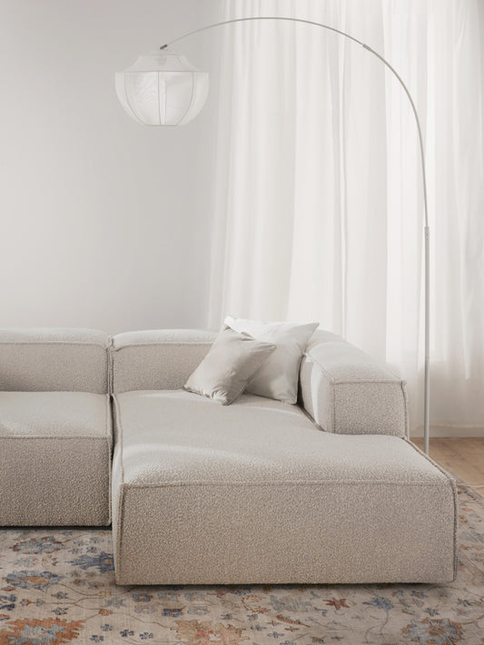 Lennon Bouclé Ottoman Corner Module