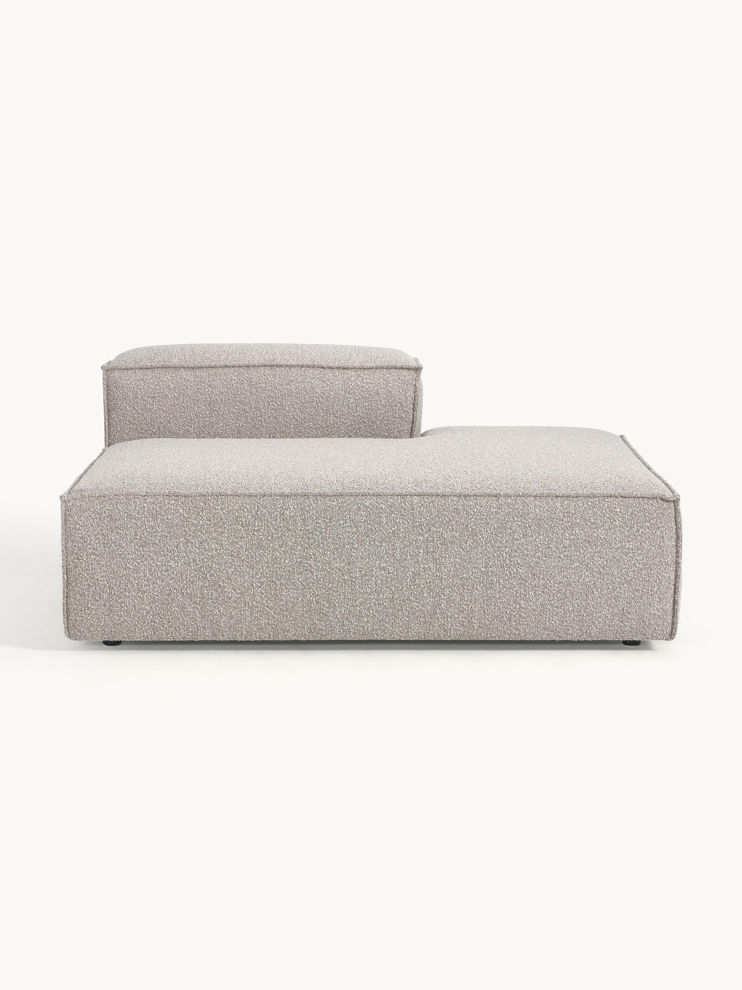 Lennon Bouclé Ottoman Module