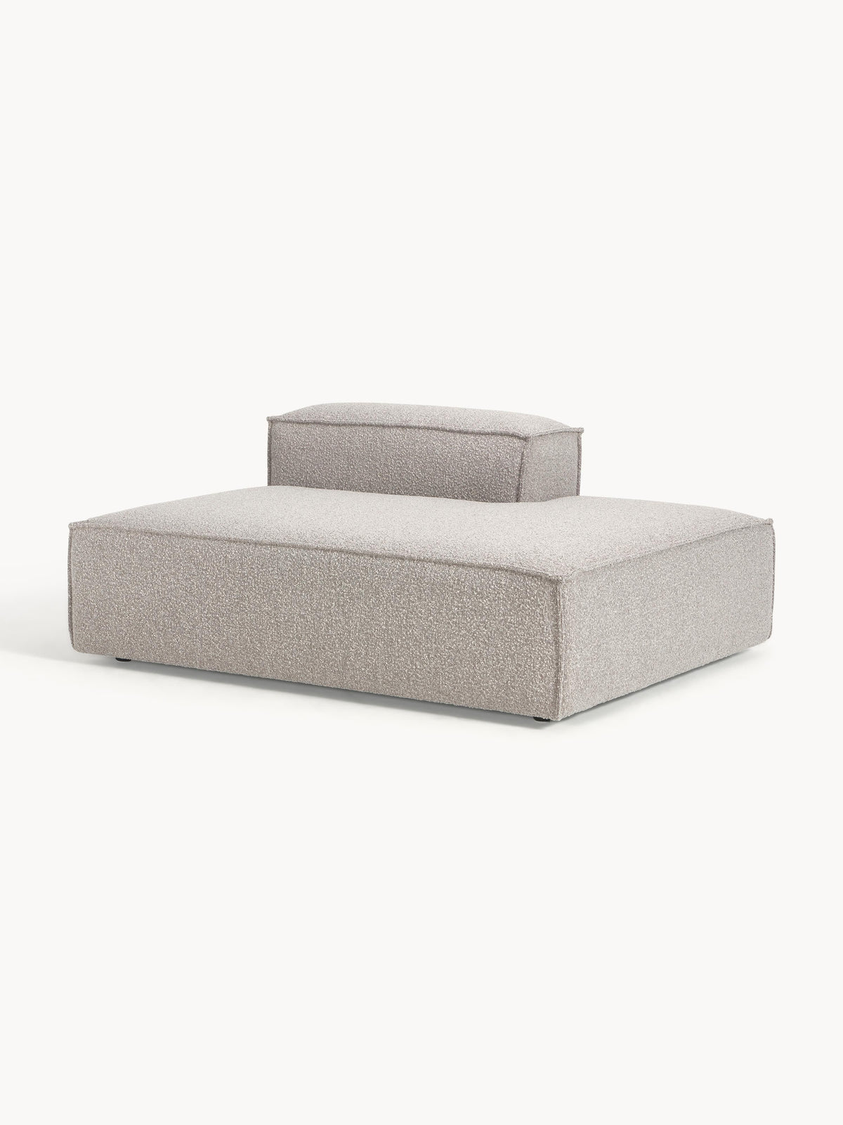 Lennon Bouclé Ottoman Module